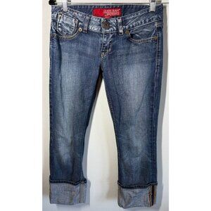 Guess Women’s Cropped Ankle Jeans in Medium Blue Wash